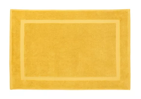 Bath mat Fresco safran, 100% cotton