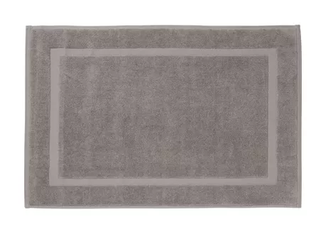 Frottiervorleger Fresco taupe 100% Baumwolle