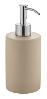 Distributeur de savon Zylo beige - inox
