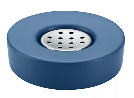 Porte-savonnette Zylo indigo - inox